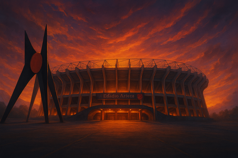 Estadio Azteca en la Ciudad de México